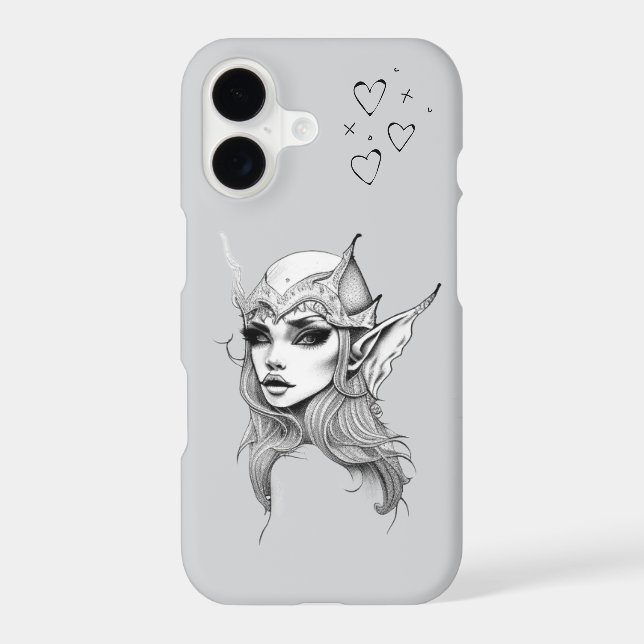 iPhone 17 Case Mate – Adorable Kawaii Elf (Back)