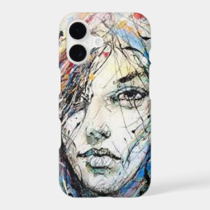 iPhone 17 Case Mate – Art Drawing of Girl