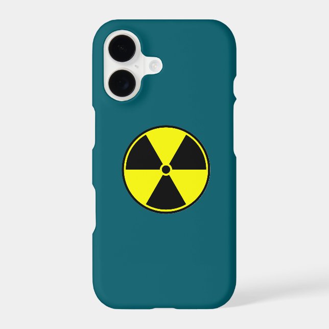 iPhone 17 Case Mate – Hazard Symbol Phone Case (Back)