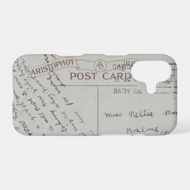 iPhone 17 Case Mate – Vintage Postcard Design (Back Horizontal)