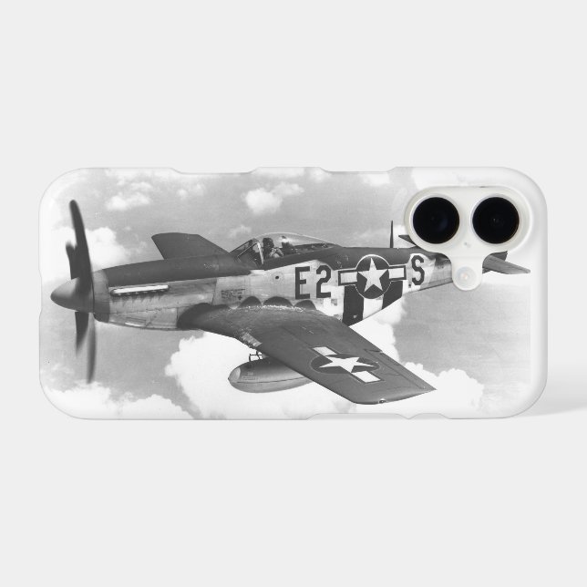 iPhone 17 Case Mate – WWII P-51 Mustang Fighter Pl (Back Horizontal)