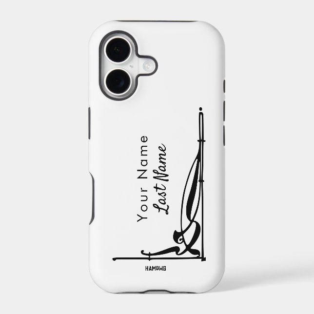  iPhone 17 Personalized Case in Any Color (Back)