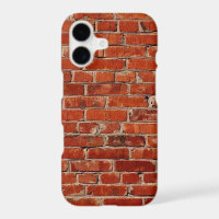 iPhone 17 Protective Case – Brick Wall Design