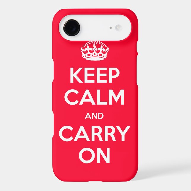 iphone 4 Keep Calm Case-Mate iPhone Case (Back)