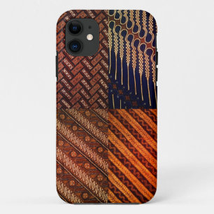 iphone 5/5s case with unique batik pattern#101