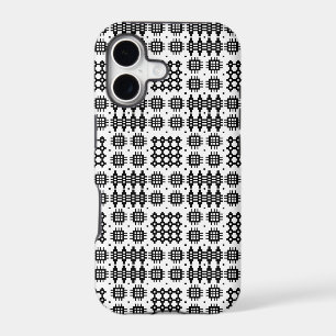 iPhone 5/5s Xtreme Case Black White Welsh Tapestry