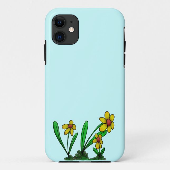 iPhone 5 Barely There Case Cute Flowers (Back)