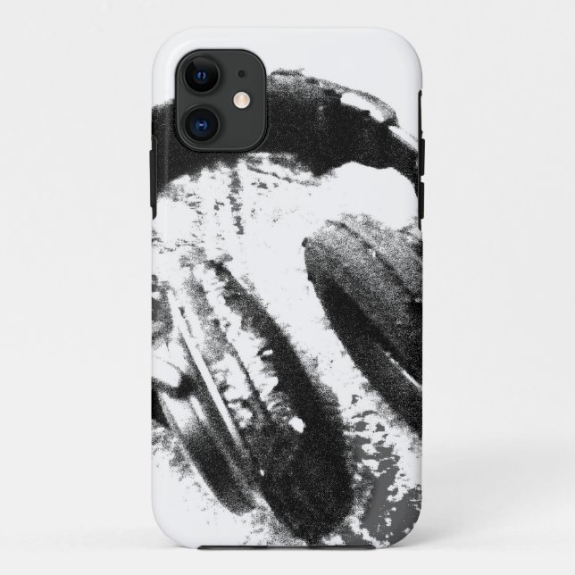 iPhone 5 Barely There Case Distressed Headphones (Back)