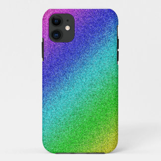iPhone 5, Barely There Case Glitter Rainbow