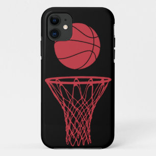 iPhone 5 Basketball Silhouette Bulls Black iPhone 11 Case