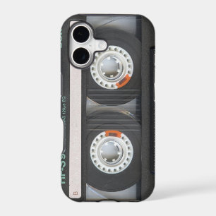 iPhone 5 Black Retro Cassette Case Old School 1980