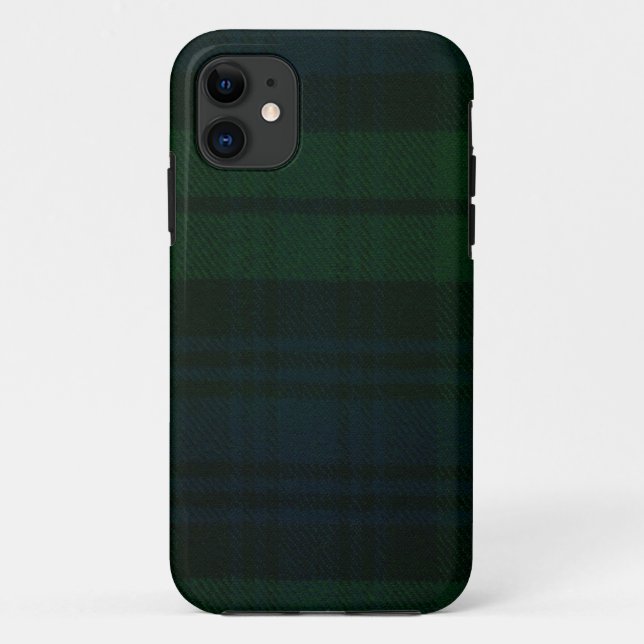 iPhone 5 Black Watch Modern Tartan Print Case (Back)