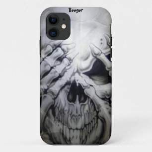 Iphone 5 bt - Peek-a-BOO Skull 11 Case