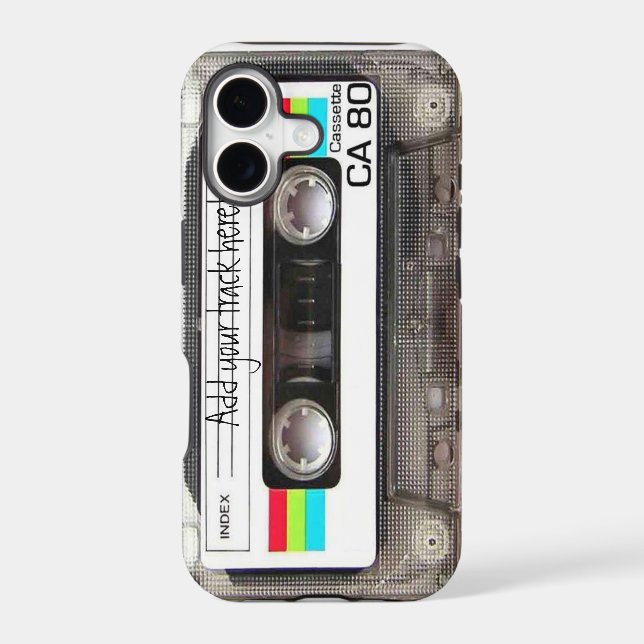 iPhone 5 Case "Cassette" (Back)