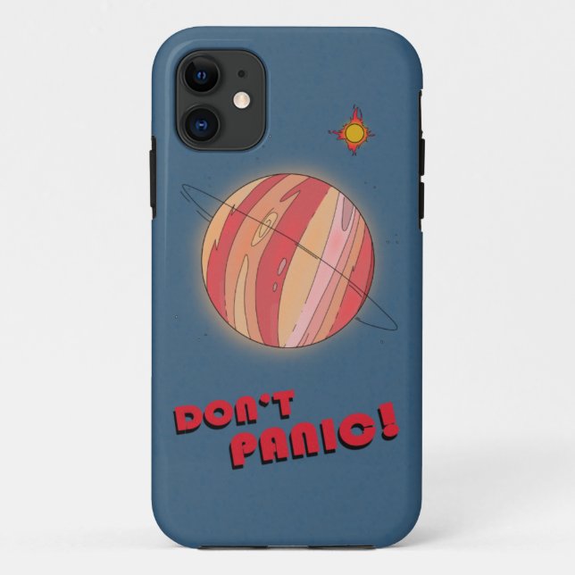 iPhone 5 Case, Don't Panic! Case-Mate iPhone Case (Back)