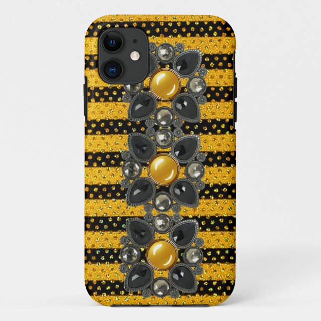 iPhone 5 Case-Mate Barley There Faux gem look Case (Back)