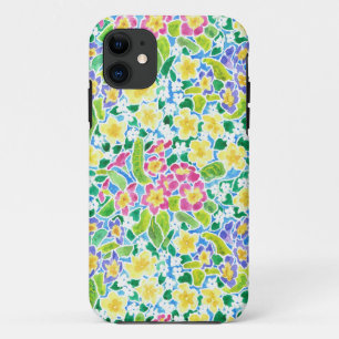 iPhone 5 Case-Mate Case, Pretty Spring Primroses iPhone 11 Case
