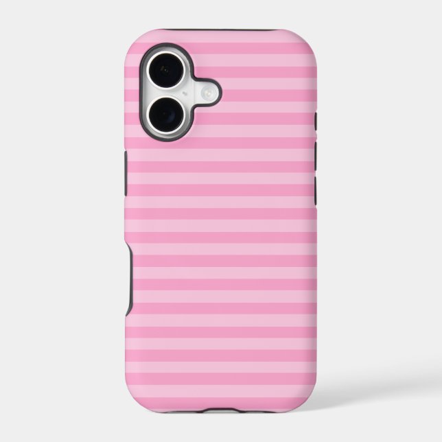 iPhone 5 case Pink Stripes (Back)