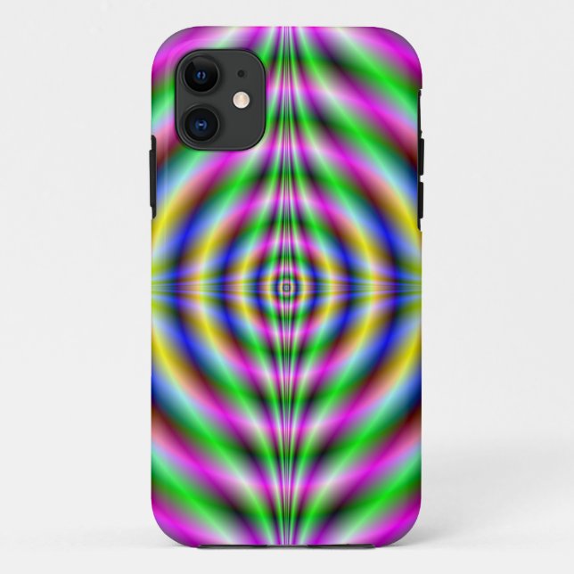 iPhone 5 Case  Psychedelic Neon Eye (Back)