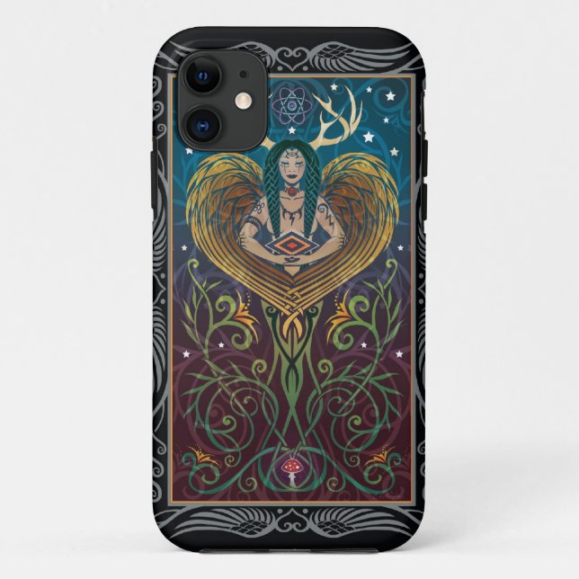 iPhone 5 Case - Shaman by C. McAllister (Back)