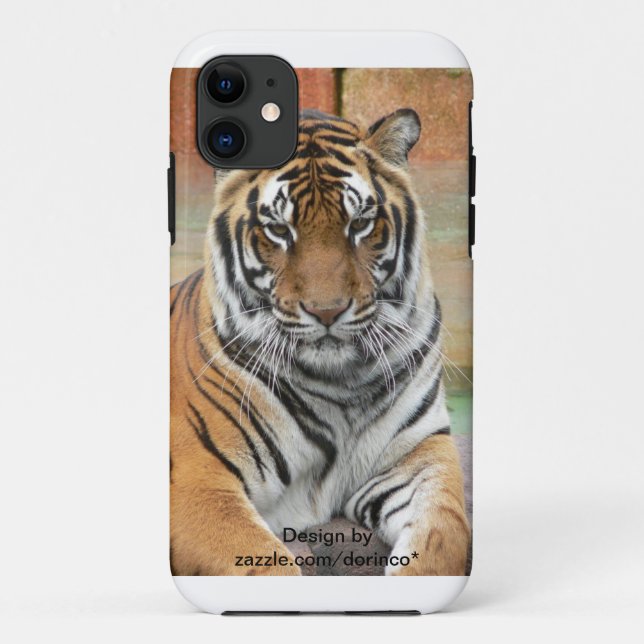 iPhone 5 case Tiger 1 (Back)