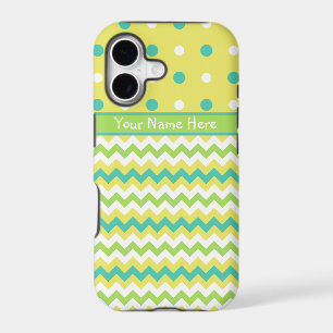 iPhone 5 Case to Personalise: Polka Dots, Chevrons