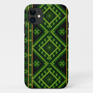 iPhone 5 Case Ukrainian Cross Stitch Print