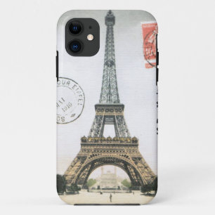 iPhone 5 case- Vintage Eiffel Tower iPhone 11 Case