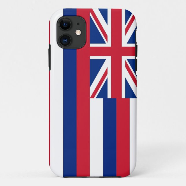 IPhone 5 Case with Flag of Hawaii (Back)