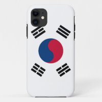 IPhone 5 Case with Flag of South Korea
