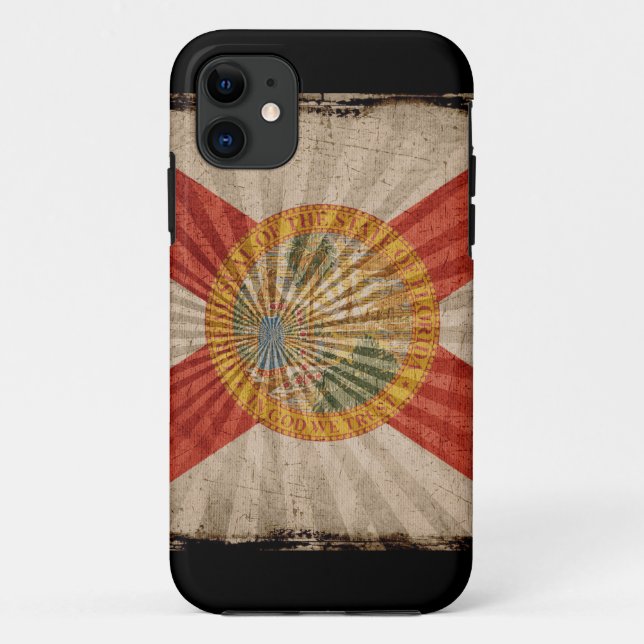 Iphone 5 Case with state flag of Florida (Back)