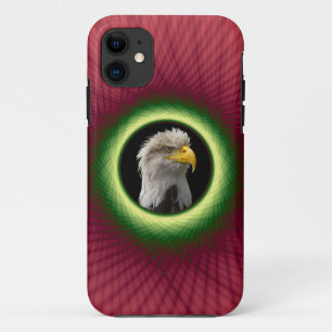 iPhone 5 Case Woven Pink and Green Window
