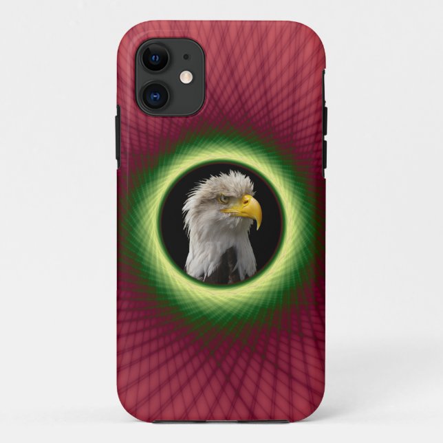 iPhone 5 Case  Woven Pink and Green Window (Back)
