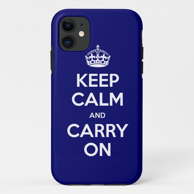 iPhone 5 Casemate Vibe or Barely There Keep Calm Case-Mate iPhone Case (Back)