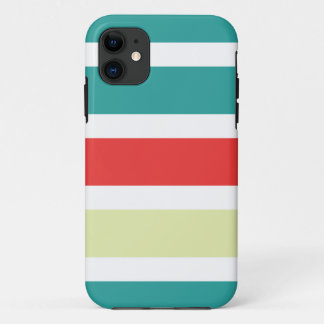 iPhone 5 casewith colourful stripes iPhone 11 Case