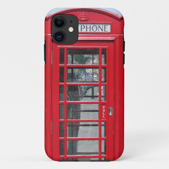 iPhone 5: Classic red telephone box photo Case-Mate iPhone Case (Back)