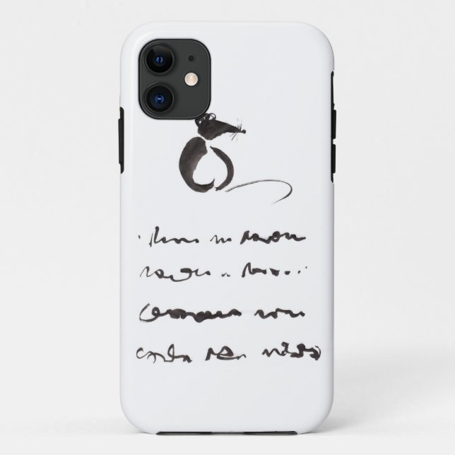 IPhone 5 extreme case with original art print (Back)