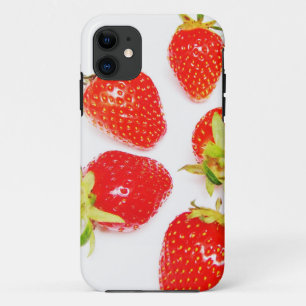 iPhone 5 Hülle Halbkreis aus Erdbeeren iPhone 11 Case
