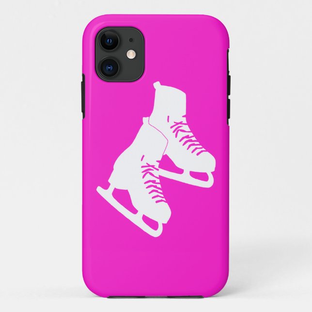 iPhone 5 Ice Skates Pink Case-Mate iPhone Case (Back)