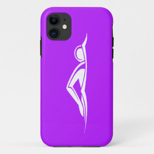 iPhone 5 Swim Logo Purple iPhone 11 Case