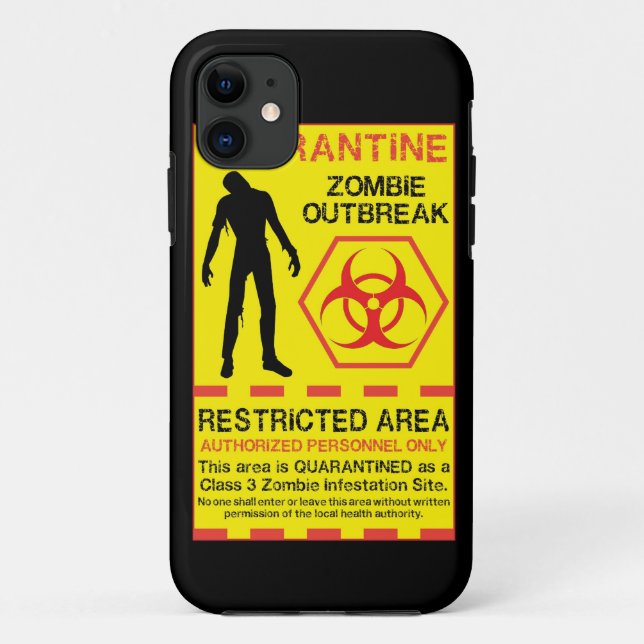 iPhone 5 Zombie Outbreak Case Walking Monster (Back)