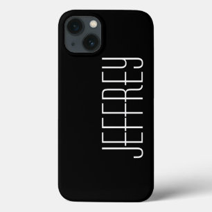 iPhone 6 Case, Black and White, Personalised 13 Case