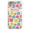 iPhone 6 Case | Funky Flowers | Pink Green Blue
