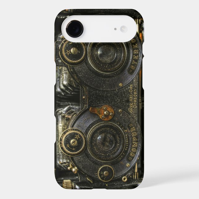 iPhone 6 case Steam Punk Old School Camera Case Ce (Back)