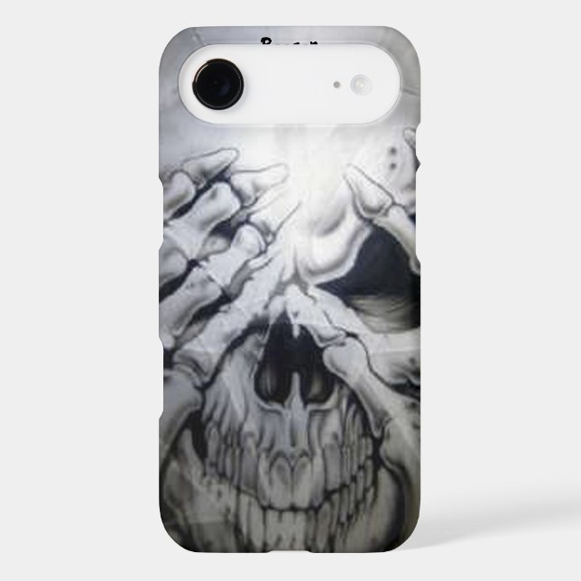 iPhone 6 case tough - Peek-a-BOO Skull (Back)