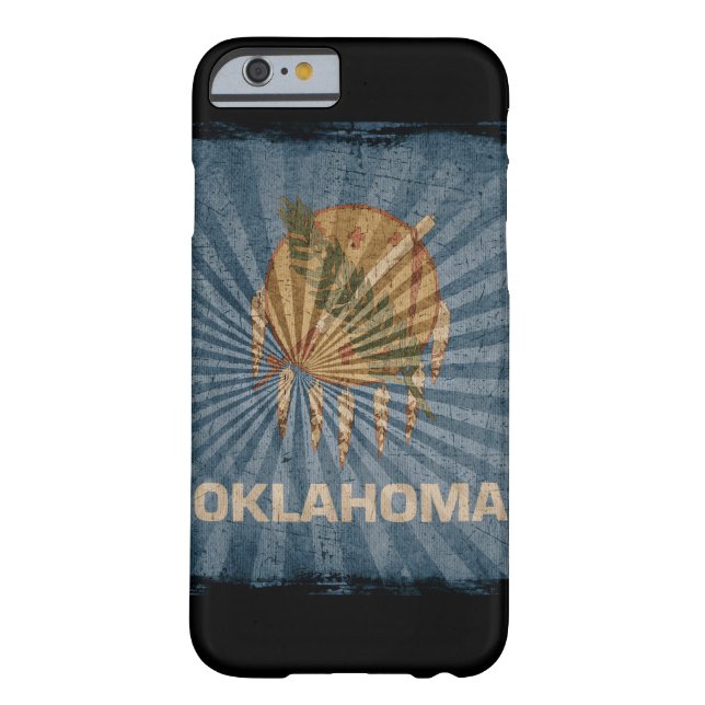 iPhone 6 case with state flag of Oklahoma (Back)