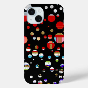 iPhone-6 dotted with colours iPhone 15 Case