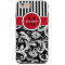 iPhone 6 Plus Case | Damask | Stripes | Red