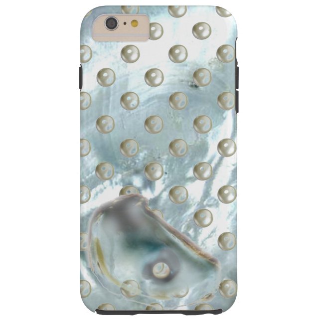 IPHONE 6splus SUPER CASE- ALL FAUX PEARLS Case-Mate iPhone Case (Back)