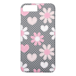 iPhone 7 Case   Daisies   Polka Dots   Hearts
